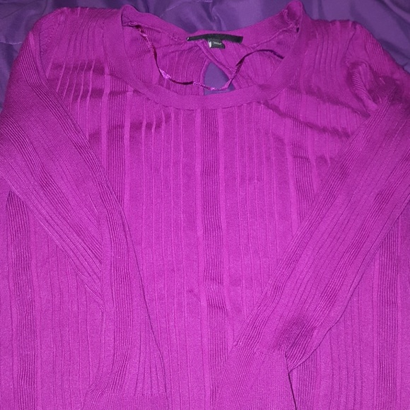 Women's Plum colored sweater - Picture 1 of 2